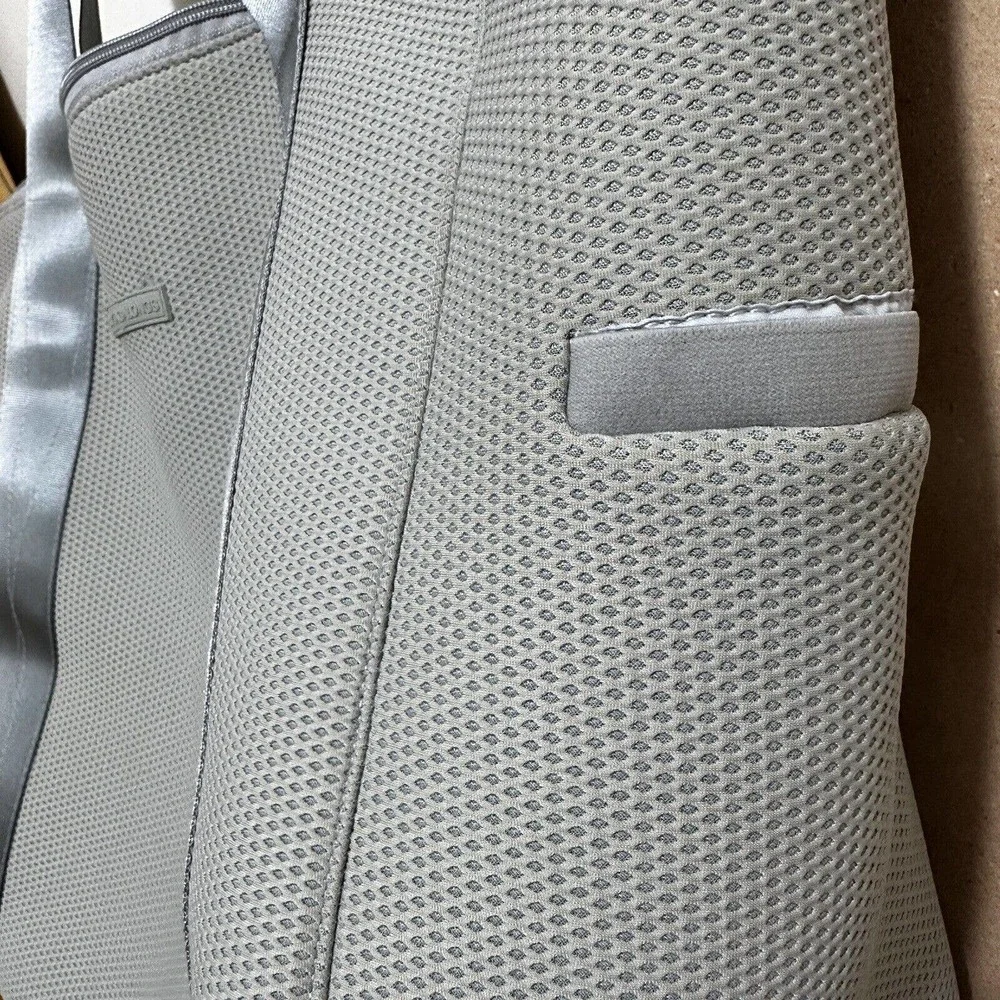 NWT! MY TAGALONGS WEEKENDER BAG BILLIE NEOPRENE Dots GREY NEUTRAL - Picture 5 of 9